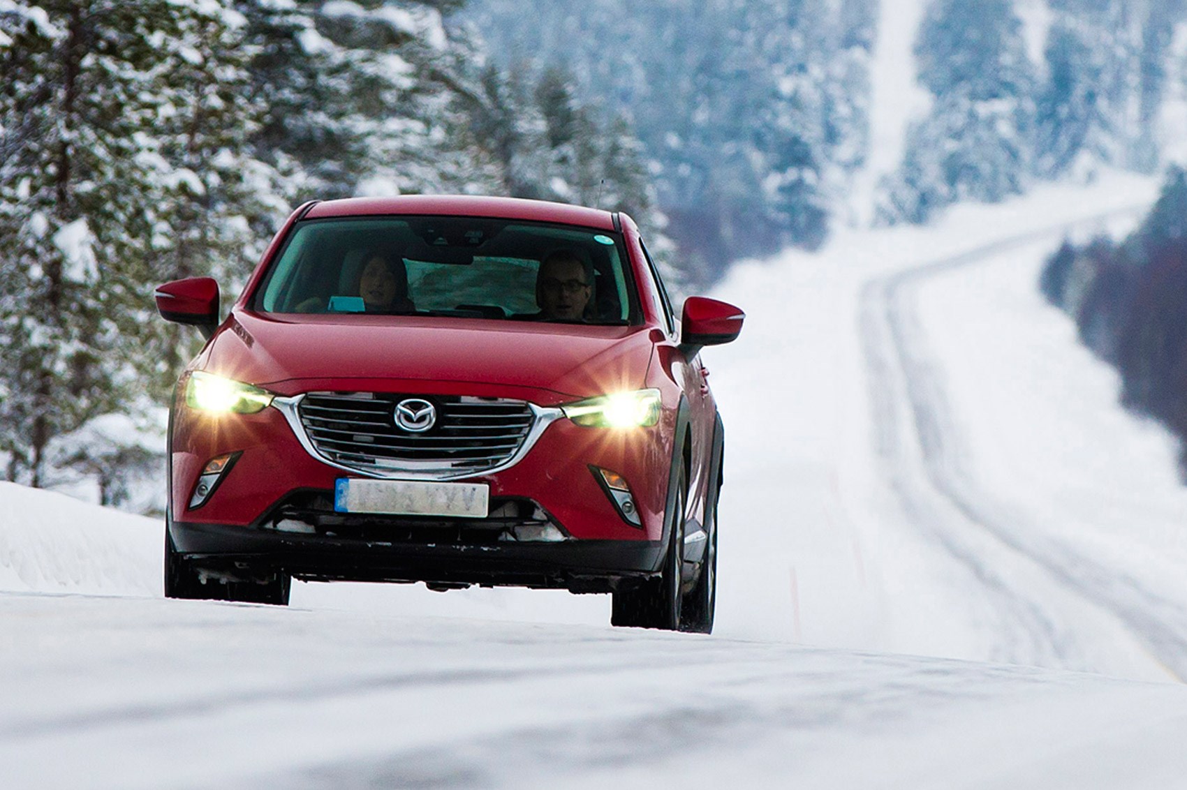 Arctic role play: all-wheel-drive Mazda CX-3 tested to extremes