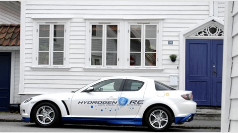 Mazda RX-8 Hydrogen RE (2007) review