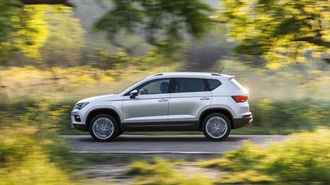 Ateca is based on the longer wheelbase version of the MQB architecture