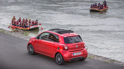 ForFour comes with optional canoe lifestyle accessory. Only kidding