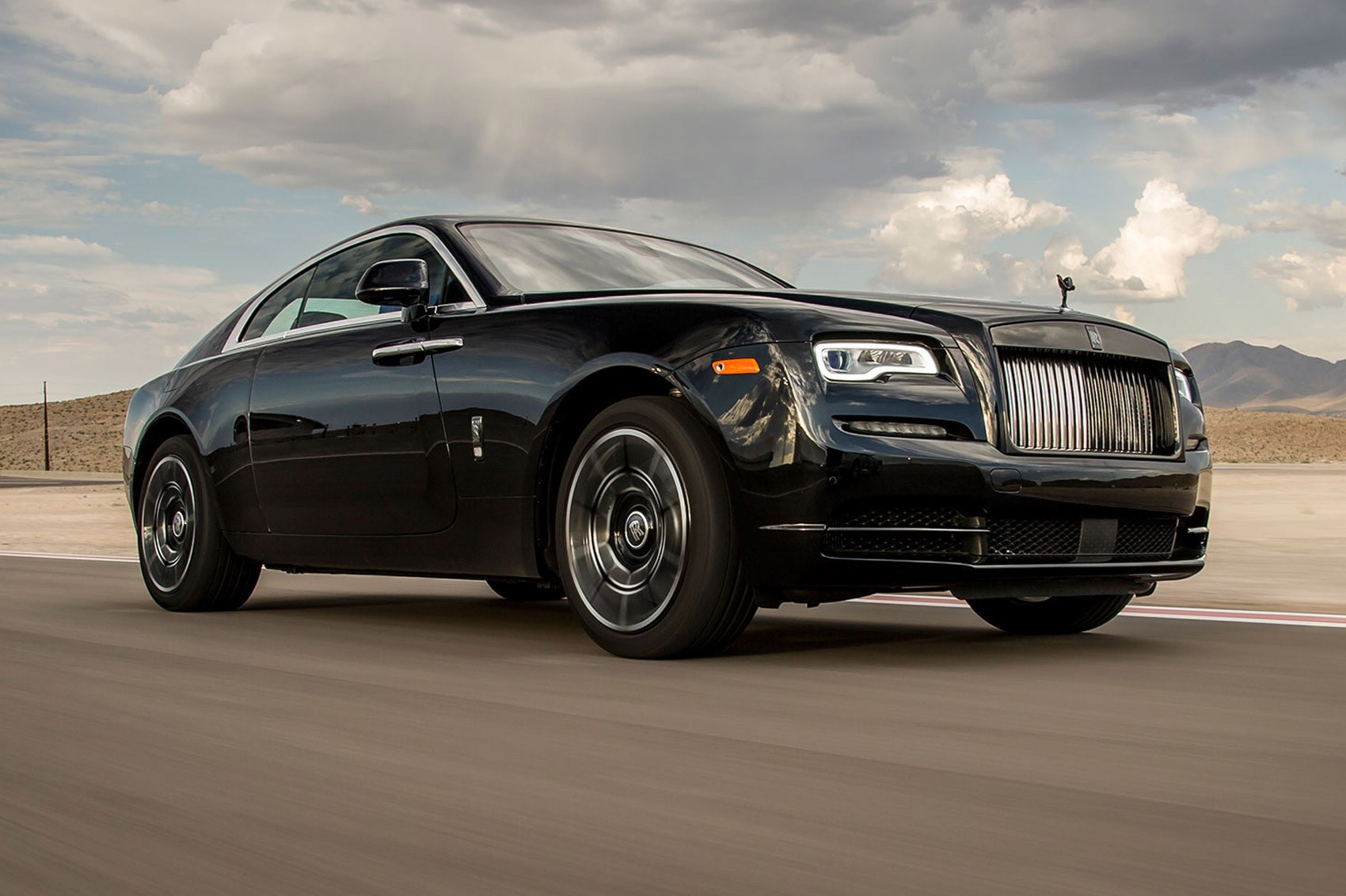 Murdered Out All Black Rolls Royce Wraith Menacing Luxury 