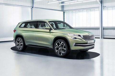 The Vision S concept points to new 2016 Skoda crossover