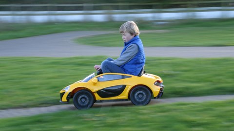 'Go-kart handling and electric performance'