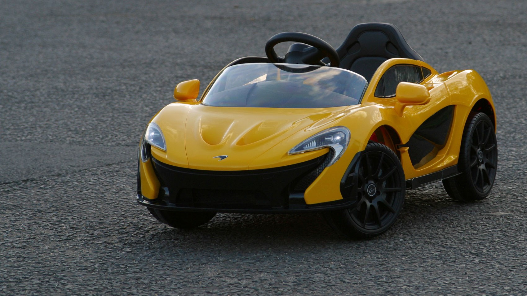 Remarkably accurate styling mimics the real McLaren P1's