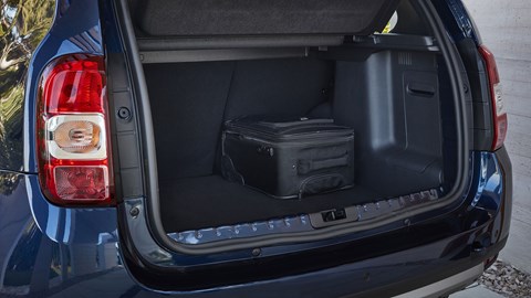 Deep boot still usefully sized