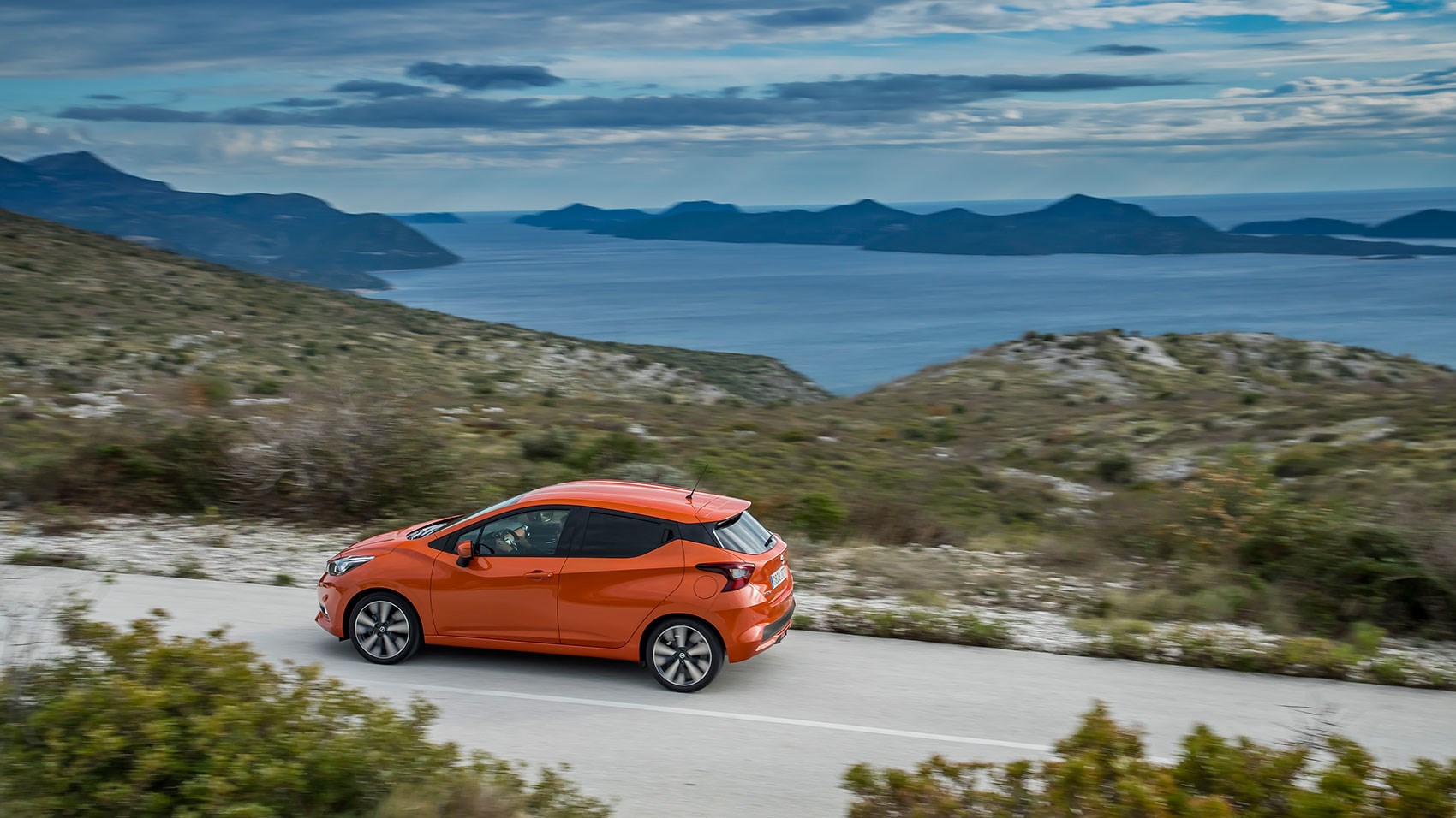 Nissan Micra review: on-trend blacked-out windows, floating roofline and hidden rear door handles