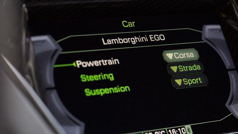 Up to 90% of torque flows to the rear wheels in Sport mode; less in track-biased Corsa mode