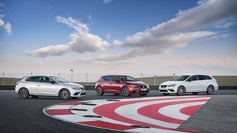 Choose from 3dr, 5dr and estate Leon Cupra 300 models