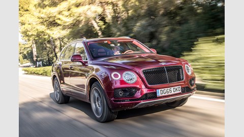 The new 2017 Bentley Bentayga Diesel