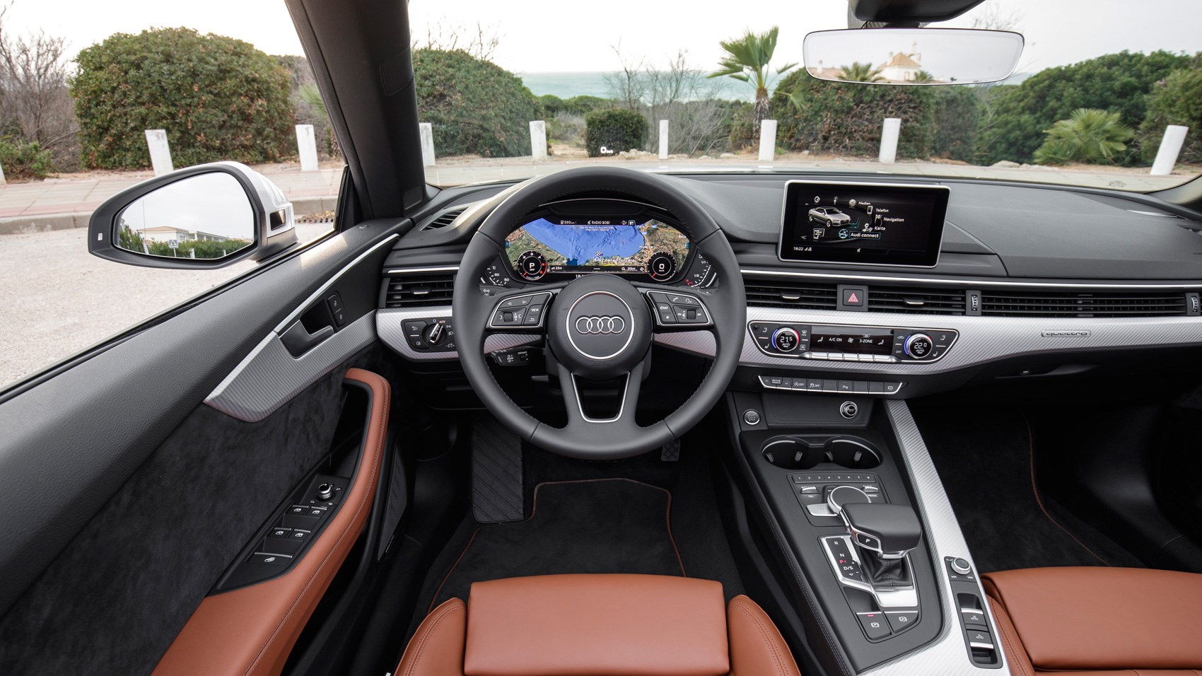 Audi A5 Cabriolet 2017 interior