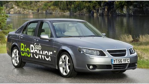 Saab 9-5 Bio-fuel 2.0T (2007) review
