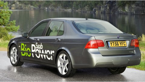 Saab 9-5 Bio-fuel 2.0T (2007) review