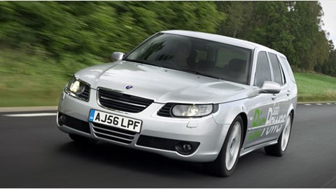 Saab 9-5 Bio-fuel 2.0T (2007) review