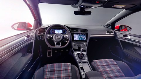 Tartan seats very much a VW Golf GTI speciality