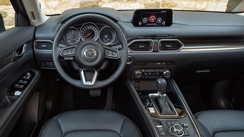 Inside the Mazda CX-5's cabin