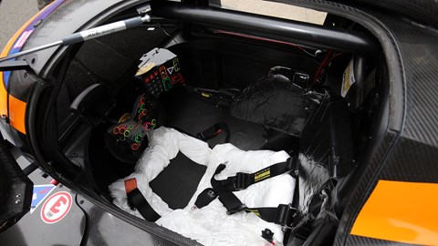 Moveable foam beads in lieu of a race seat