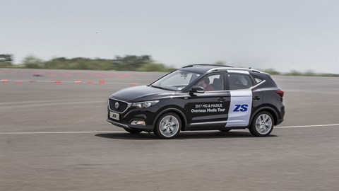 MG ZS handles tidily, downsized petrol turbo has decent go too 