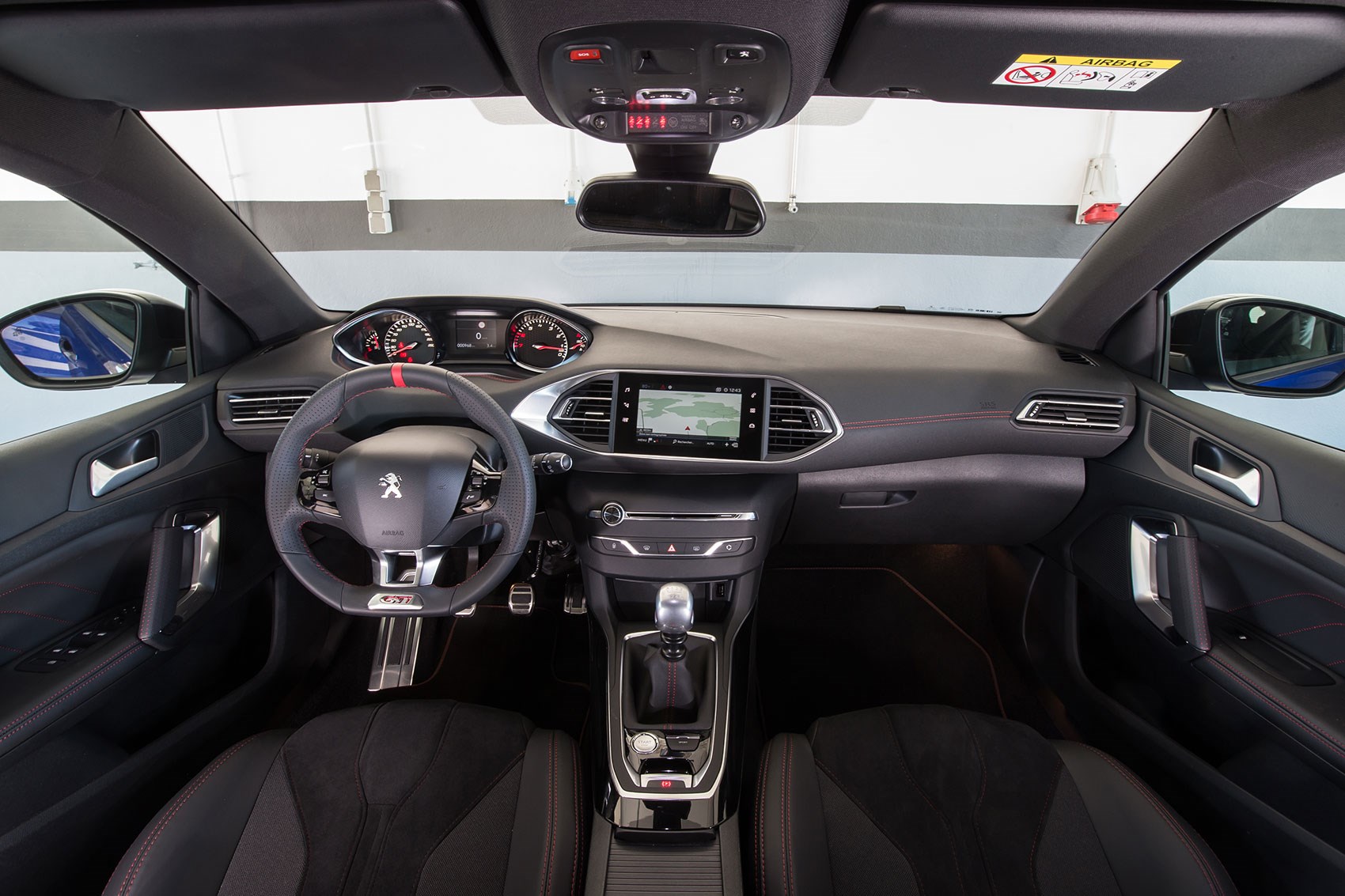 2017 Peugeot 308 GTI interior and cabin
