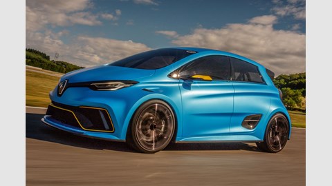 Renault Zoe e-sport concept (2017) review and video