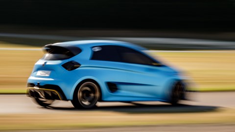 Renault Zoe e-sport concept (2017) review and video