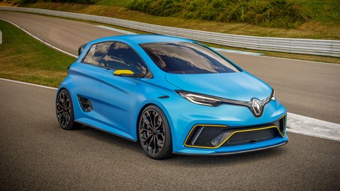 Renault Zoe e-sport concept (2017) review and video