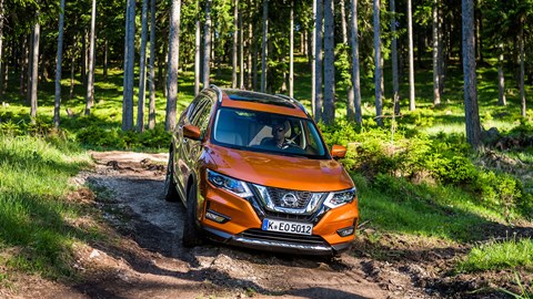 Nissan X-Trail has a dash more off-road ability than Qashqai, with which it shares platform