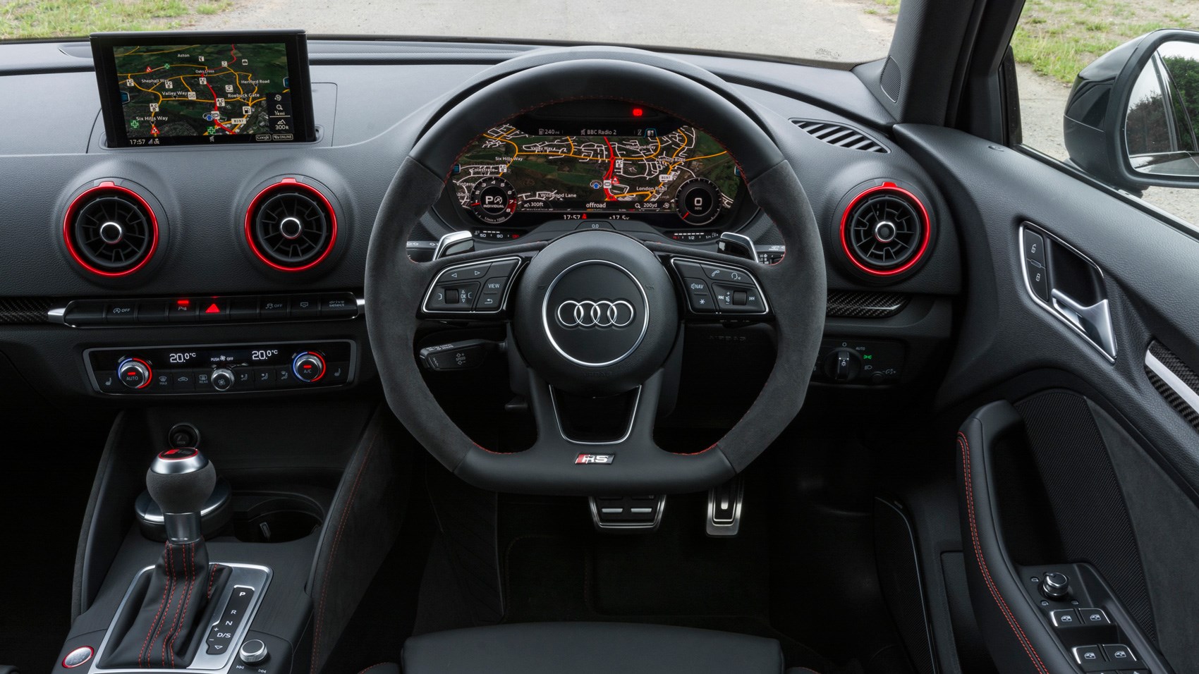Audi RS3 Saloon interior