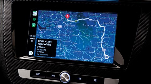 Sat-nav on the new MG ZS