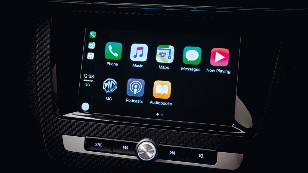 Apple CarPlay on the MG ZS