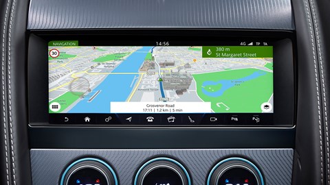 New sat-nav is great in so many ways... but you have to prod the corner of the screen and it all falls apart