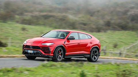 Lamborghini Urus driven in the UK