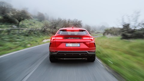 Lamborghini Urus driven in the UK