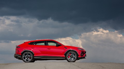 Lamborghini Urus driven in the UK