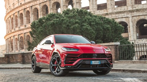 Lamborghini Urus driven in the UK