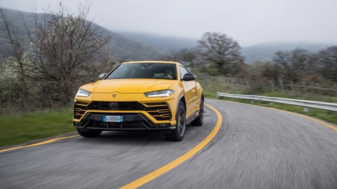 Lamborghini Urus driven in the UK