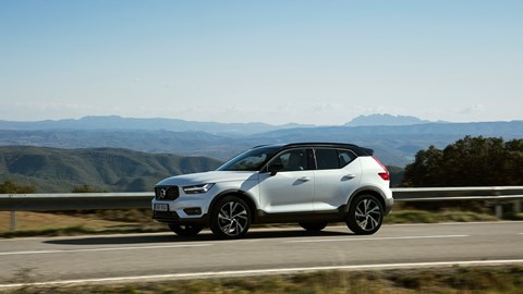 The Volvo XC40 is based on the new CMA platform