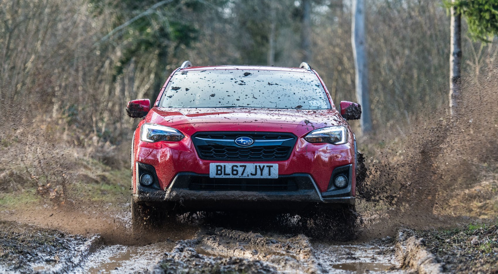 Subaru mud track