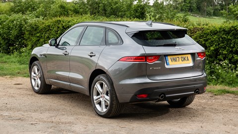 Jaguar F-Pace 25t, rear three-quarters