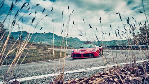 LaFerrari Aperta handling: its composure breeds huge confidence, and it's not the dumb belief born only of grip