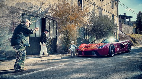 You'll make friends everywhere you go with a LaFerrari Aperta