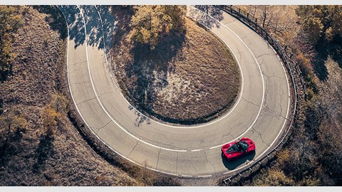 Bird's-eye view of the LaFerrari Aperta. Shot for CAR magazine by the talented Steffen Jahn