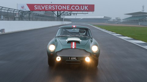 Slippery when wet: new, old DB4 GT Continuation costs £1.5 million, but is all sold out