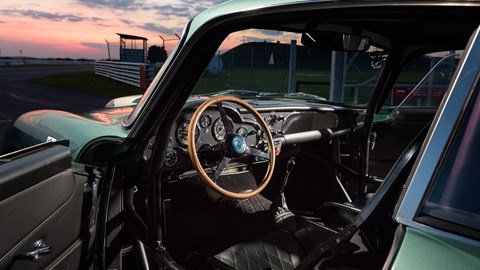 Inside the cabin of the 2018 Aston Martin DB4 GT Continuation: exquisite 