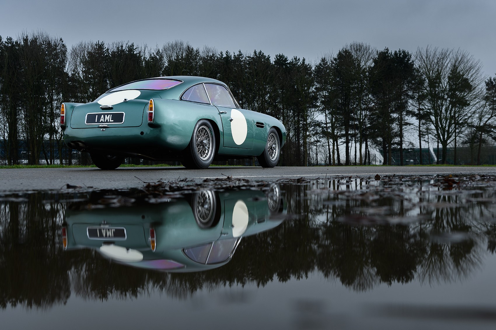 The Aston Martin DB4 GT Continuation: rear three-quarters