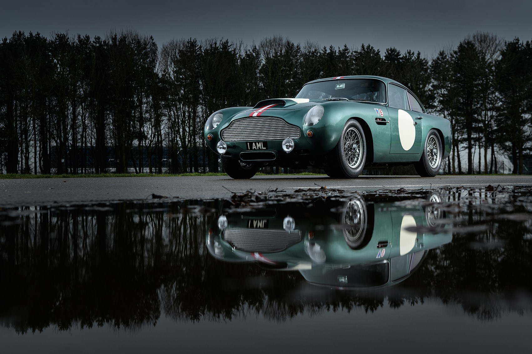 The new 2018 Aston DB4 GT Continuation sports car