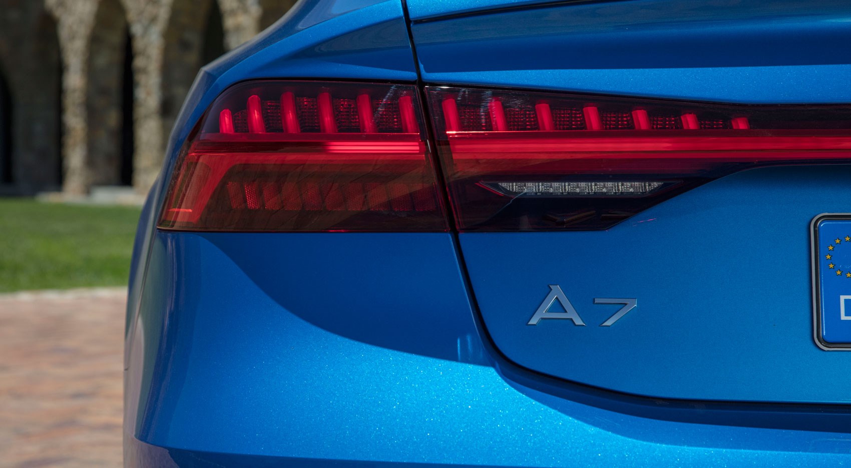 Audi A7 rear detail