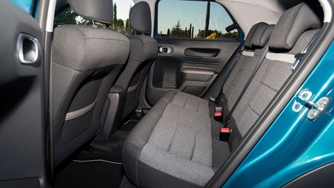 Rear seats now split-fold, an omission on early C4 Cactus models 