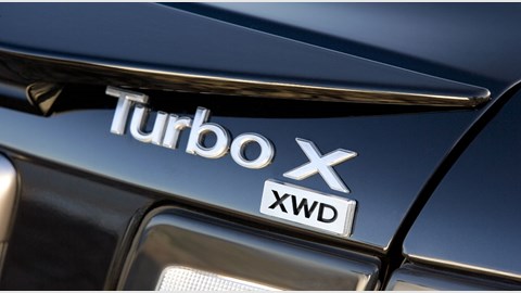 Saab 9-3 Turbo X badge