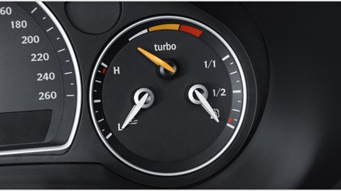 Saab 9-3 Turbo X dials