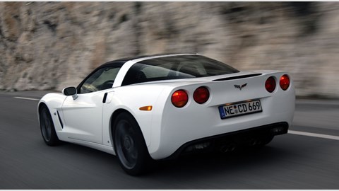 Corvette C6 rear three-quarter